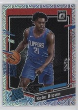 2023-24 Panini Donruss Optic Rated Rookie Choice Prizm Kobe Brown #232 1o2
