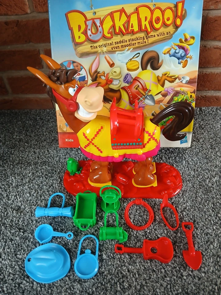 Hasbro BUCKAROO! Game 3 Difficulty Levels Complete Good Condition - Image 2 of 4