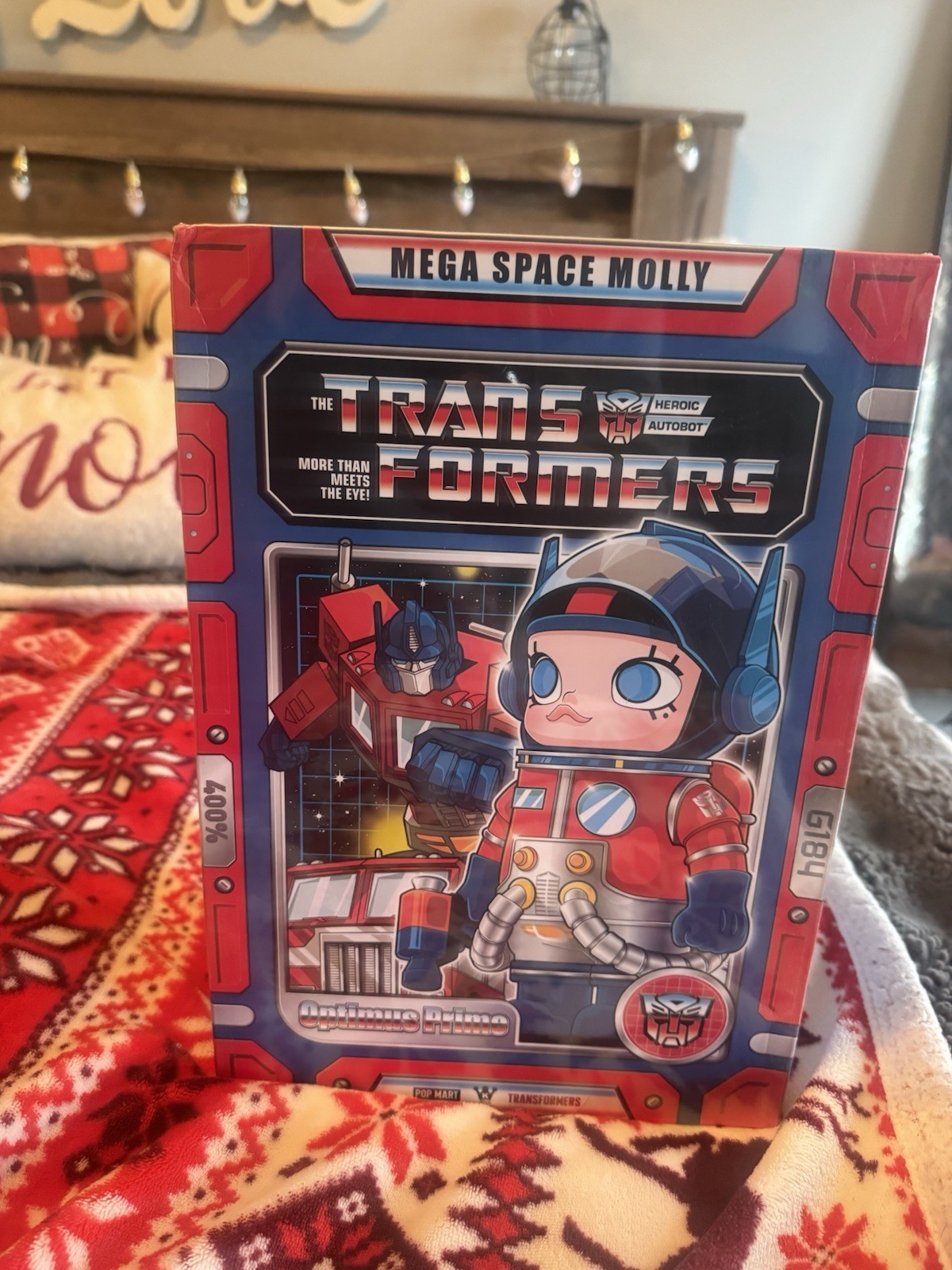 POPMART MEGA SPACE MOLLY 400% OPTIMUS PRIME. New. Sealed. US Seller