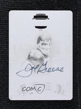 2012 Legends Hall of Fame Edition Printing Plate Black 1/1 Joe Greene Auto lz7