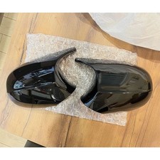 2x Spiegelkappen Geh�use F�r BMW E90 E91 E92 E93 LCI 2009-2013 Glanz Schwarz DE