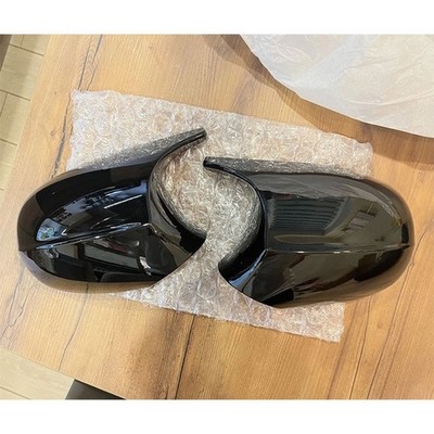 2x Spiegelkappen Gehäuse Für BMW E90 E91 E92 E93 LCI 2009-2013 Glanz Schwarz DE