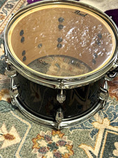 Pearl Export Series Rack High Tom Drum schwarz mit Halterung, 1 Stück