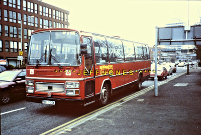 ORIGINAL BUSFOLIE 15426 - Arriva BEDFORD YMT/PLX. 9047 RBC500W Leicester 28.1.00