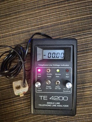 Phone Analyzer TE-4200 Single Line Phone Analyzer 