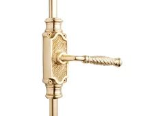 Signature Ironmongery Havering Door Brass Cremone Bolt Brass Unlacquered Brass P