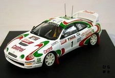 1/43 Scale Diecast Celica GT Four 1994 RAC Rally 2nd Juha Kankkunen Car 1