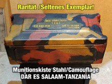 Munitionskiste Rarit&auml;t DAR ES SALAAM &ndash; Stahl Camouflage