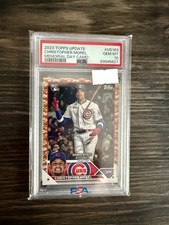 2023 Topps Update #US163 Christopher Morel Memorial Day Camo 01/25 PSA 10