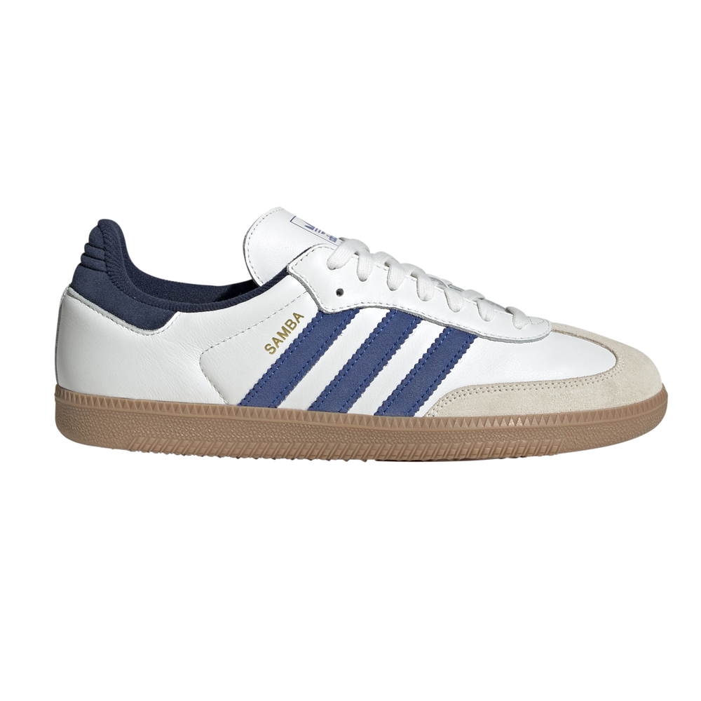 adidas Samba Og Lace Up  Mens White Sneakers Casual Shoes JH5632