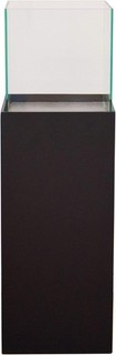 Windlicht CANDELA Alu Verbund Schwarz 25x25x80 cm B Ware