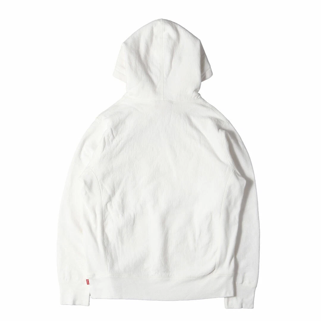 Felpa Supreme con cappuccio taglia: S in ciniglia con logo arco (brevetto arco usata BEEG 0