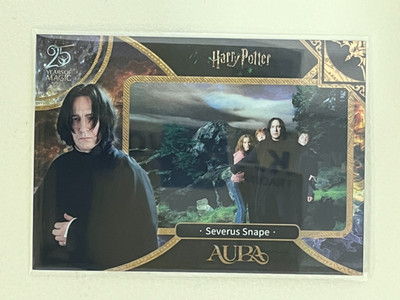 2026 Kakawow Aura HarryPotter 25th Anniv. Official Cards Severus Snape 132/525
