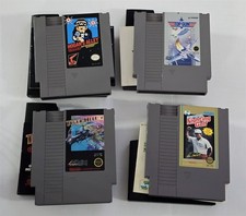 S-73 VINTAGE ORIGINAL NINTENDO NES TIGER-HELI TOP GUN HOGAN'S ALLEY ETC