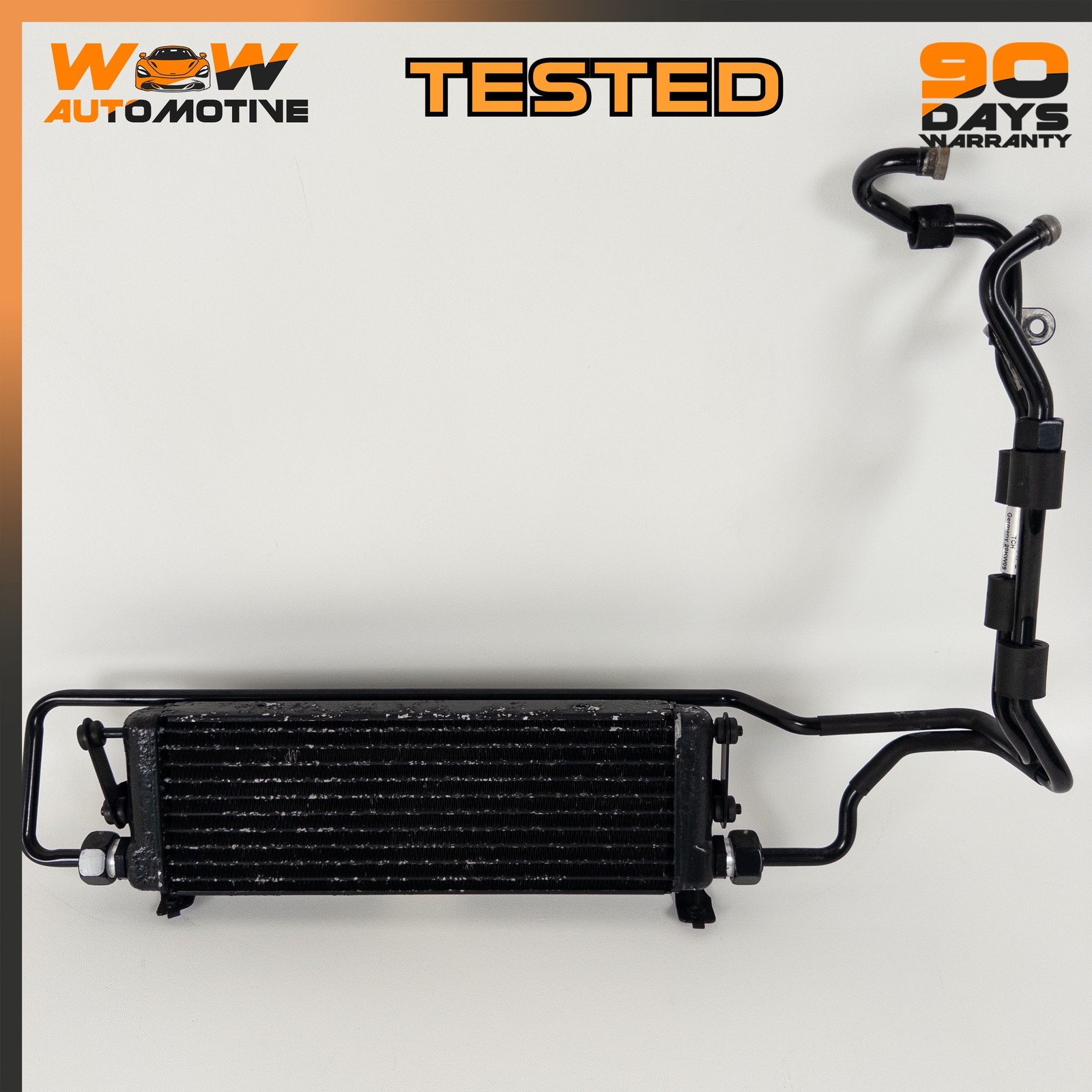 04-13 BENTLEY CONTINENTAL GTC GT TRANSMISSION OIL COOLER RADIATOR LINE SET OEM