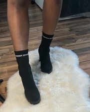 Tommy Jeans Holly Hilfiger Stiefel Stiefeletten Sock Boots Socken Stiefeletten 