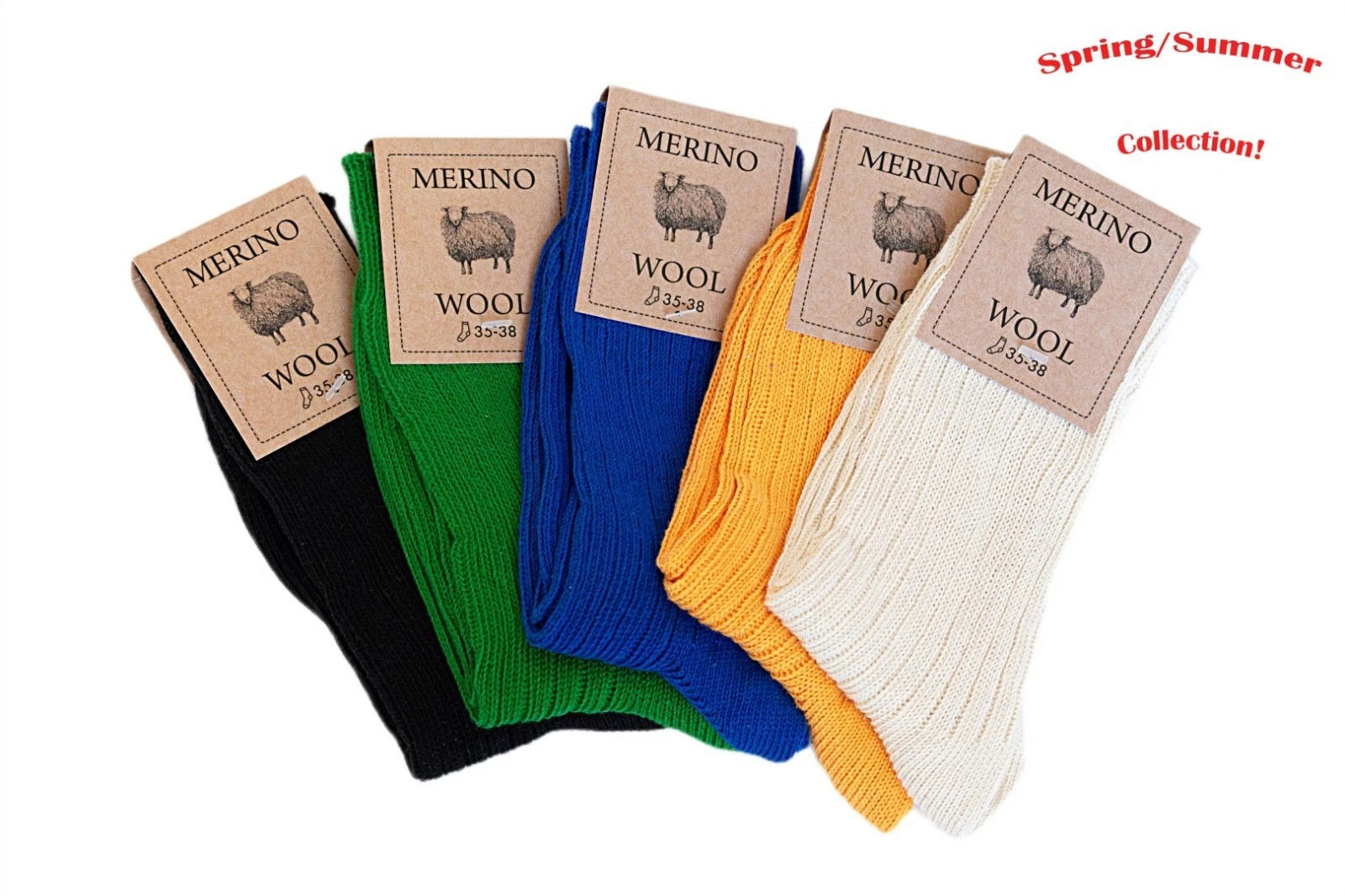 100% Merino Wool Socks Breathable Soft Spring Summer Colorful Unisex Men Women
Opens in a new window