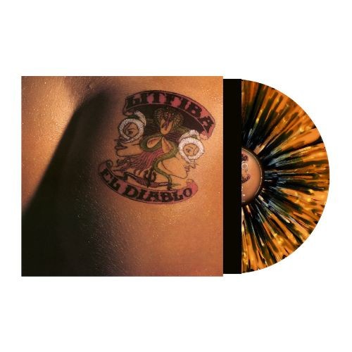 Litfiba El Diablo Colored Vinyl LP Black And Yellow Splatter Limited Edition