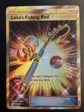 Lana's Fishing Rod (Secret) 266/236 Sm-Cosmic Eclipse Holo NM on eBay