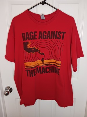 VINTAGE RAGE AGAINST THE MACHINE Y2k TEE Xxl 2xl Gilden Shirt