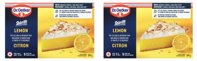 Dr. Oetker Shirriff Pie Filling & Dessert Mix Lemon 164g (2 Pack)