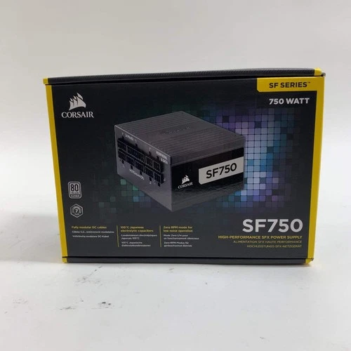 New Corsair SF750 CP‑9020284‑NA 80 Plus Platinum 750W Fully Modular Power Supply