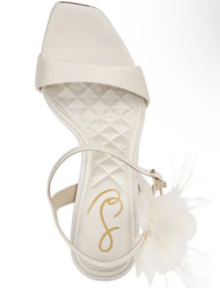 Vestido Sam Edelman con tiras de flores para mujer sandalia de tacón Leana talla 9 M Foto 2 de 3