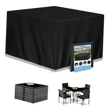  Patio Furniture Covers Waterproof, 55x55 Outdoor 55" L x 55" W x 35" H