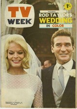 TV WEEK (Victoria) July 6 1963 ROD TAYLOR