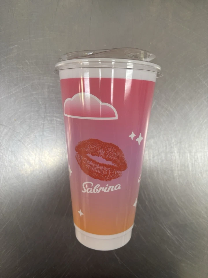 Exclusive Sabrina Carpenter x Dunkin Cup, WITH LID, Brand New - Image 2 of 3