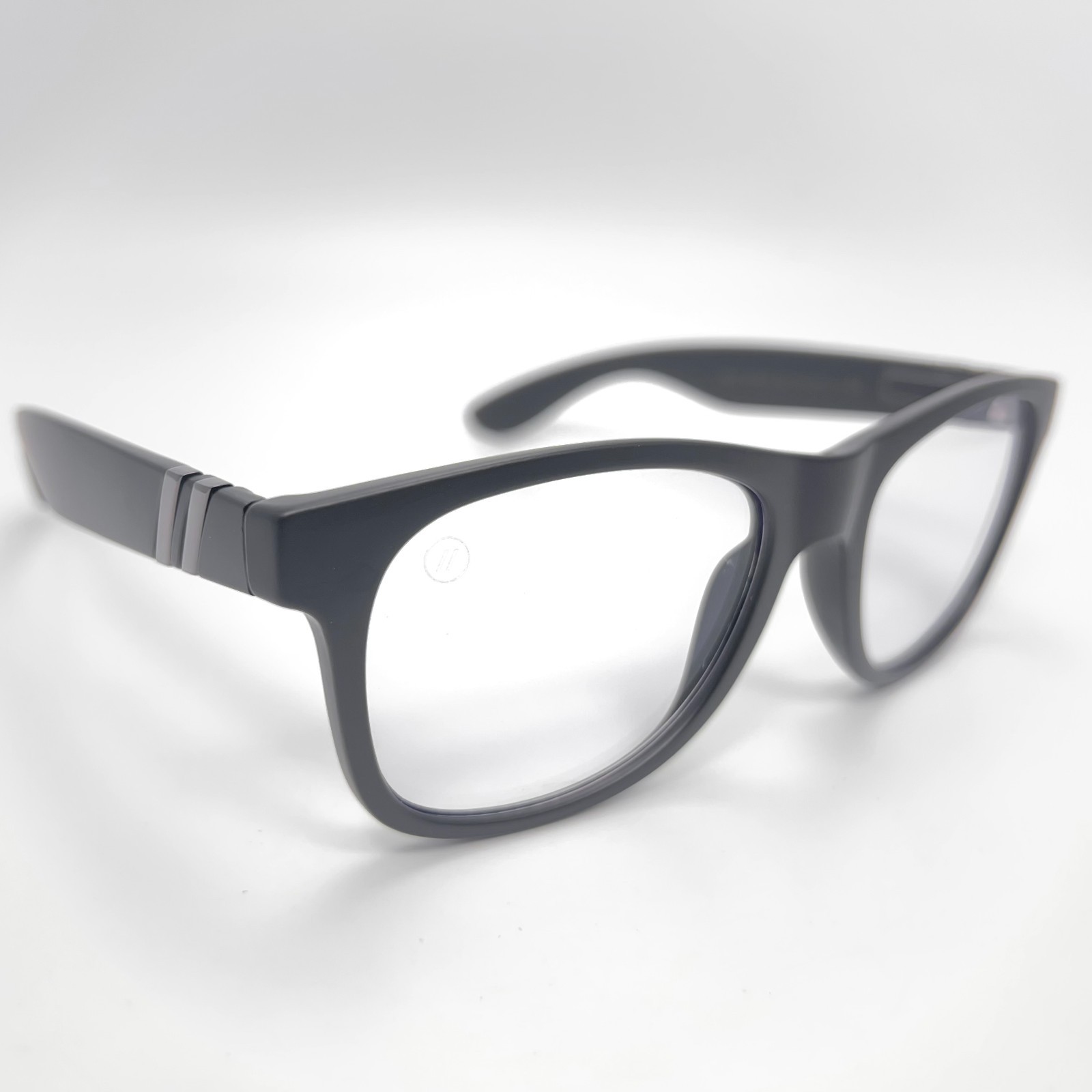 Deep Space X2 Blue Light Black Matte Eyeglasses Frame 53-17-