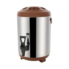 Round 8L Insulated Drink Dispenser, 3 Pcs Insulated Thermal Beverage Dispenser