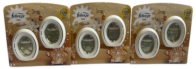 6 x febreze Bad Vanille - Winter Edition Raumduft ohne Strom (6x8ml)