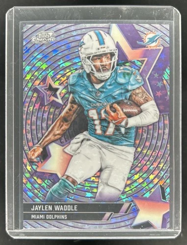 2025 Topps Cosmic Chrome Jaylen Waddle Base (RAW)