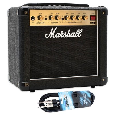 Marshall DSL1CR Vollröhren Combo-Verstärker mit keepdrum Kabel