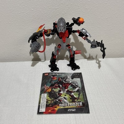 Lego Bionicles 2192 DRILLDOZER Hero Factory Villain - Complete Figure  & Manual