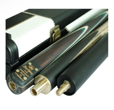 Jian Ying 57  3/4 Jointed Snooker Cue 9.5mm Tip w/ Extension & Case NIB