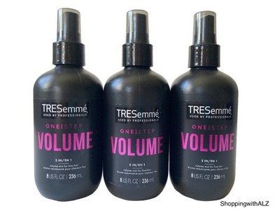 NEW LOT 3 Tresemme One Step Volume 5 in 1 Mist for Fine Hair 8 oz