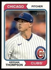 2023 Topps Heritage Keegan Thompson Chicago Cubs #340