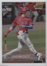 2022 Topps Stadium Club Chrome Updates Gold Refractor 3/50 Simon Muzziotti 04qy