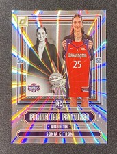 Sonia Citron Franchise Features /99 Holo Laser 2025 Donruss WNBA Mystics Rookie
