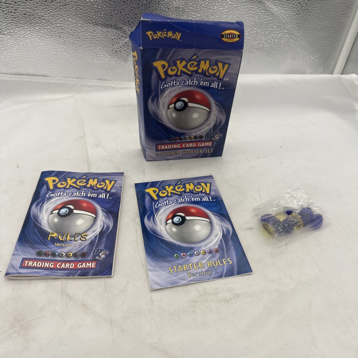 Authentic 1999 Pokemon Cards Base Set Theme Deck 2 Player Starter