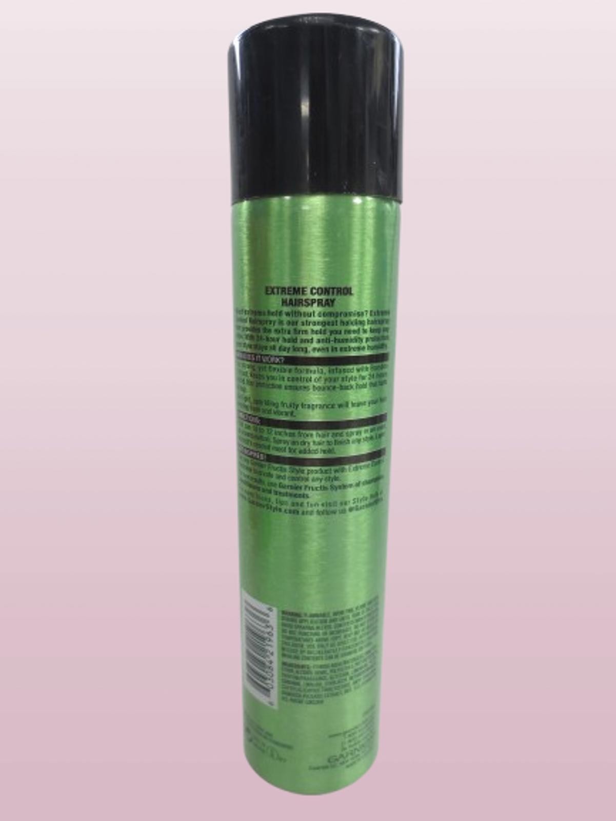 GARNIER FRUCTIS STYLE ANTI-HUMIDITY EXTREME CONTROL HAIRSPRAY #5 HOLD 8.25 OZ