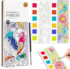 Watercolor Painting Kit for Kids - Travel Activity and Party Favors