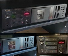 Nakamichi BX-150 Stereo Cassette Deck AC100V 50Hz/60Hz Black Vintage 1983 Japan