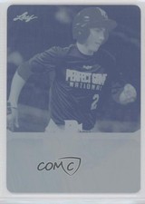 2013 Leaf Perfect Game Showcase Printing Plate Cyan 1/1 Stephen Dubb #SD1 0af