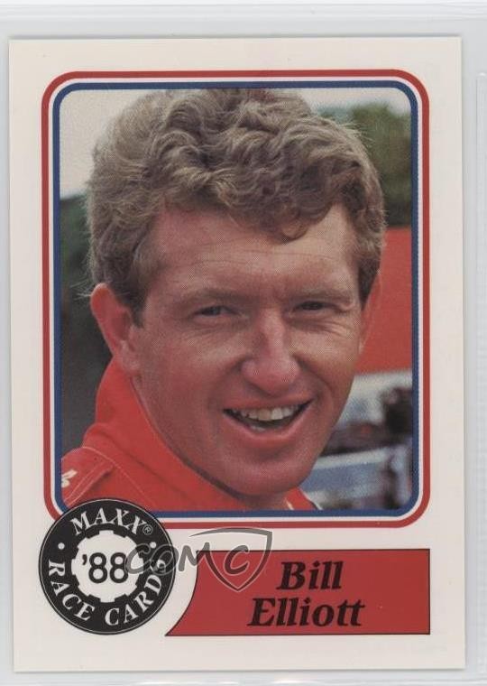 1988 Maxx Bill Elliott #50 HOF 0s4