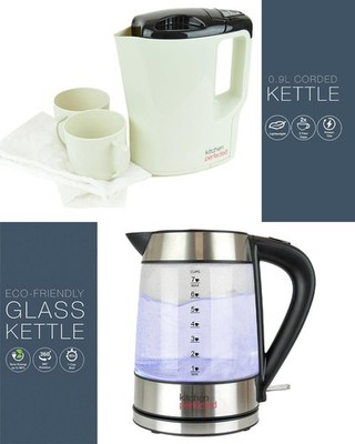 Kitchen Perfected Kettle Corded or Cordless Home