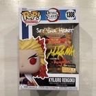 Funko Pop! Vinyl: Demon Slayer - Kyojuro Rengoku SIGNED 7BAP LE 100