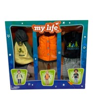 MY LIFE AS OUTDOOR BOY DOLL CLOTHING SET 3 PACK 18" OUTFITS CLOTHES DRESS UP NIB